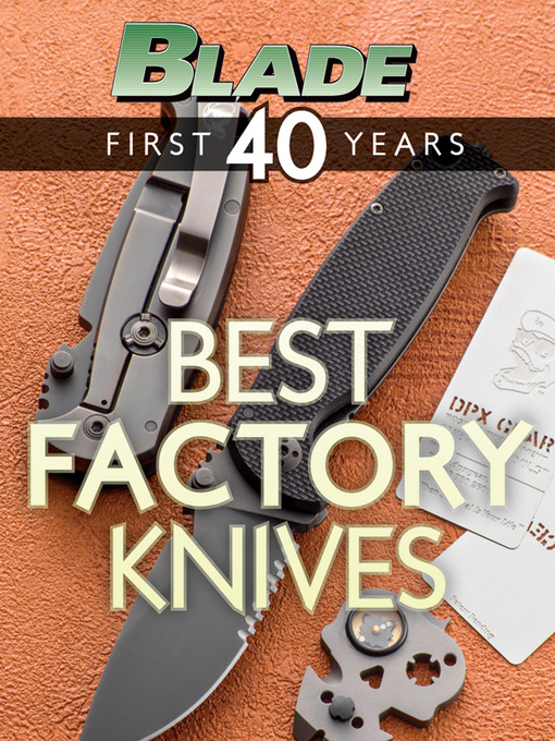 Cover image for BLADE's Best Factory Knives